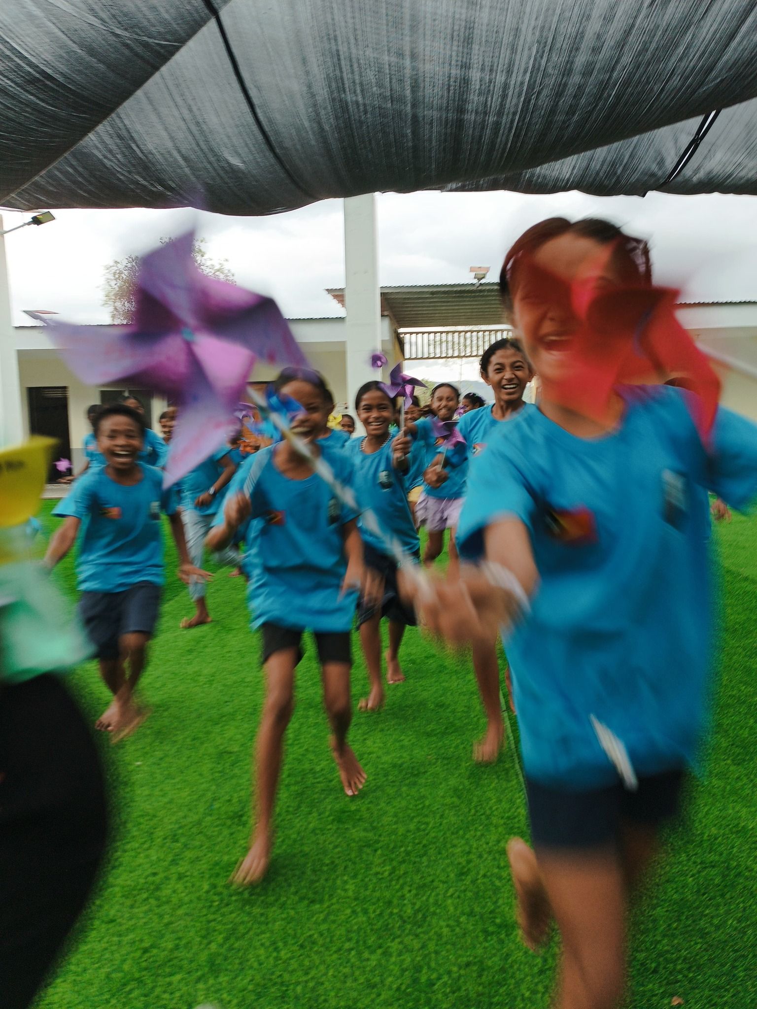 Community gathering in Timor-Leste